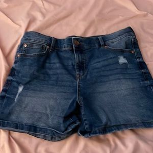 Jean shorts high waisted